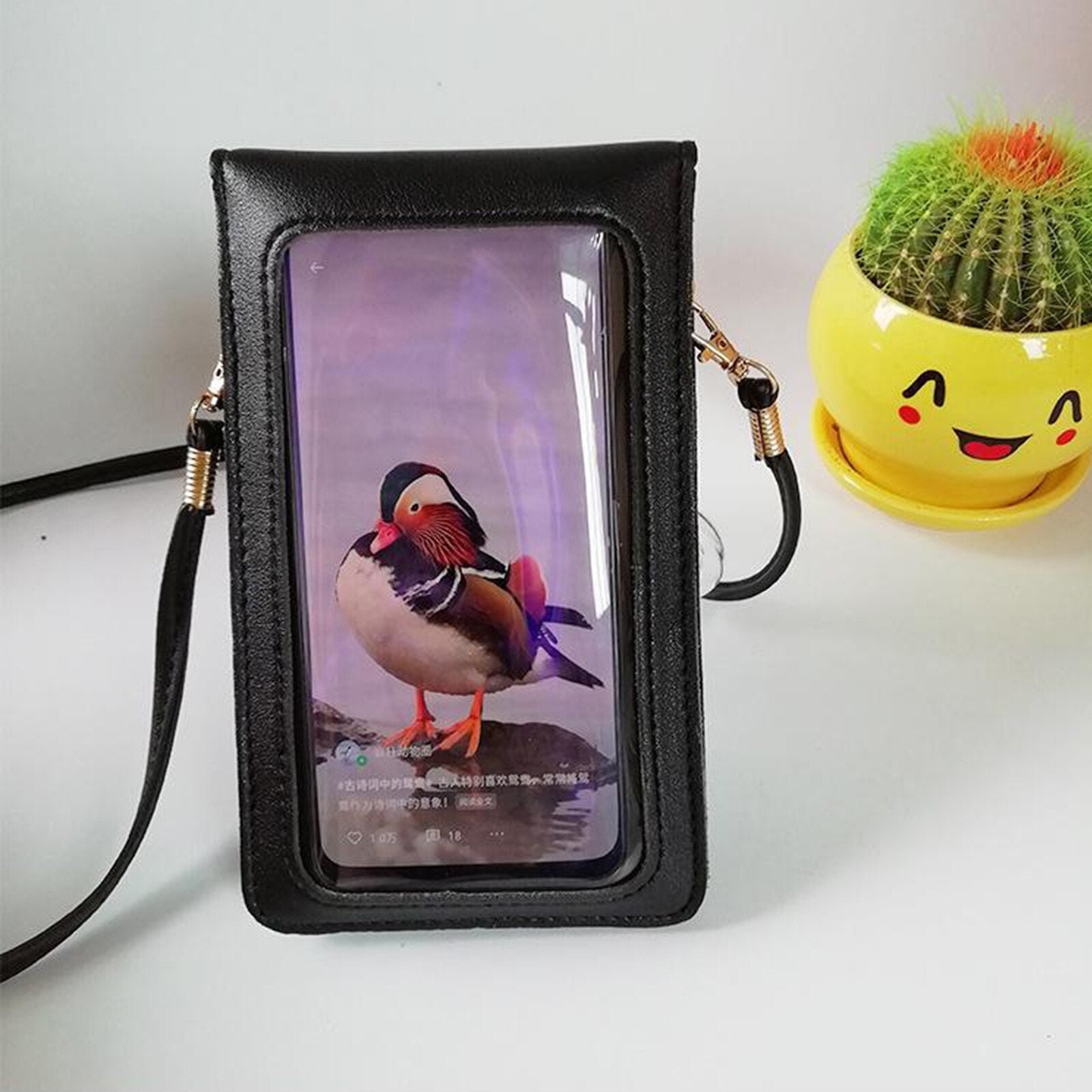 Crossbody Touchscreen Telefoon Portemonnee