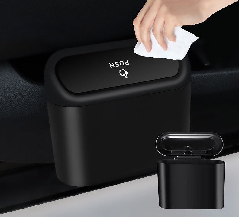 Vuilnisbak voor in de auto