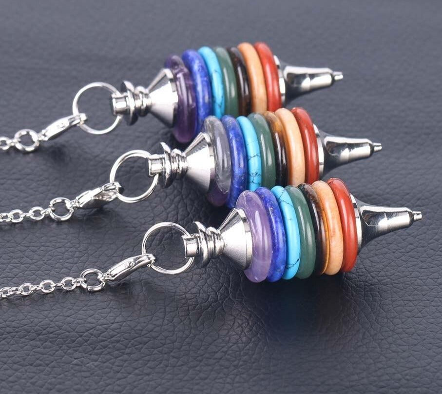 Zeven Chakra's pendel ketting - De spirituele levensgids
