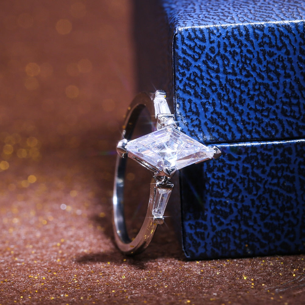 Horse Eye Solitaire Verlovingsring