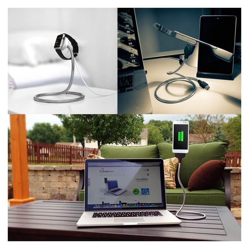 Veelzijdige telefoonstandaard oplaadkabel