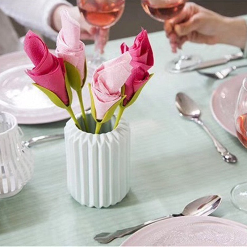 Gebloemde Servethouder