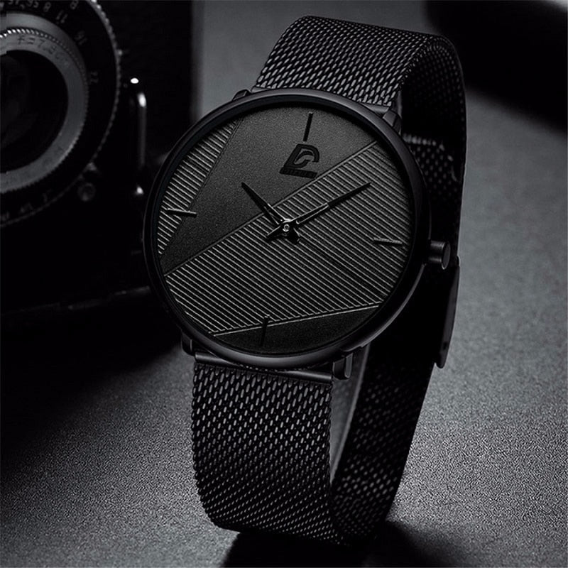 Heren Ultradun Quartz Horloge