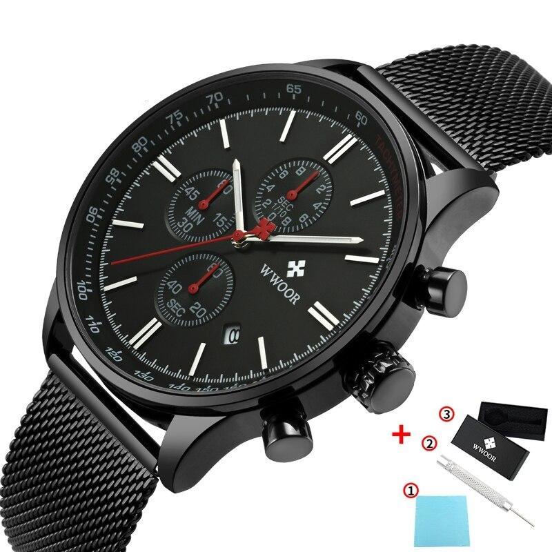 Ultra-dun Chronograaf Polshorloge