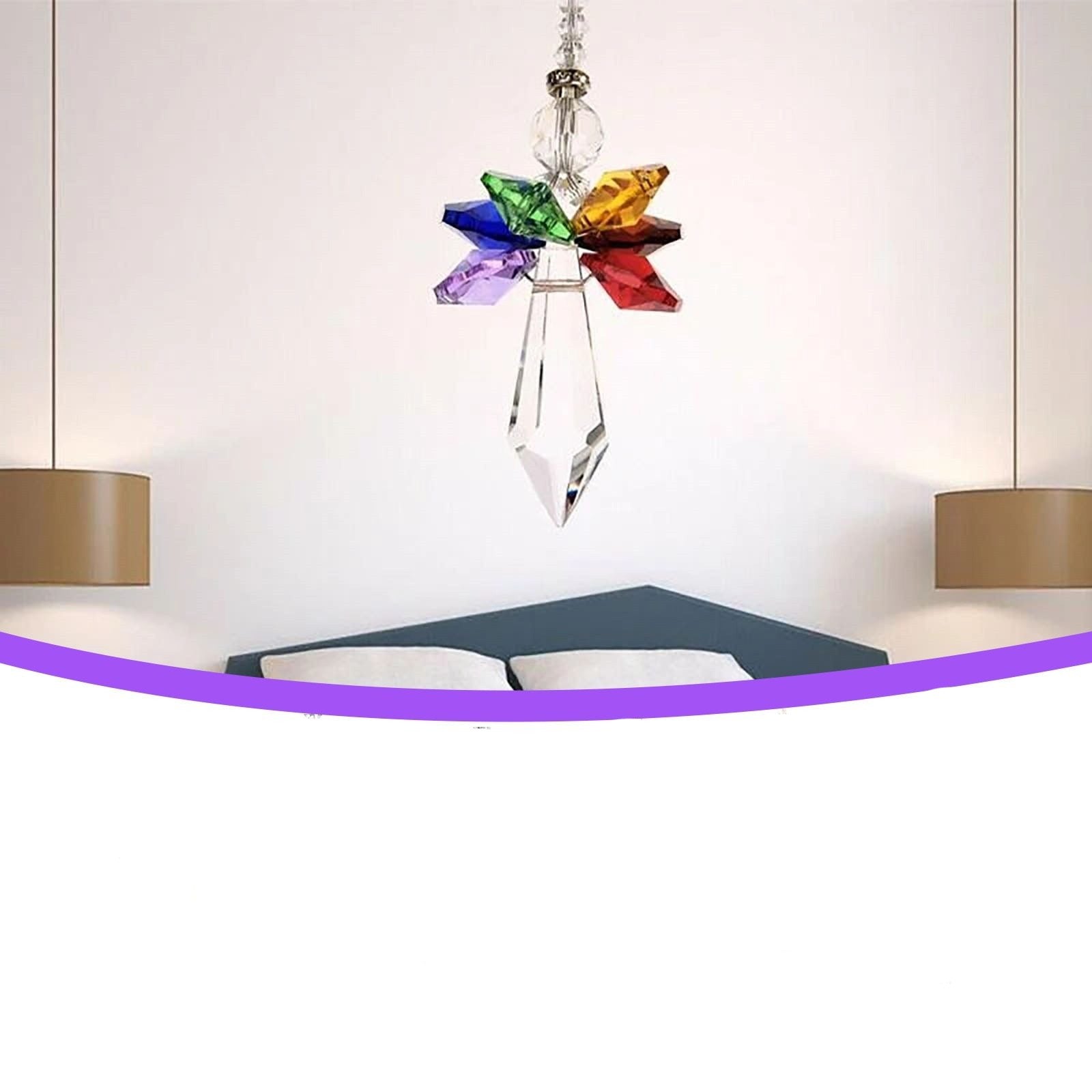 Kristallen regenboog engel - Chakra prisma