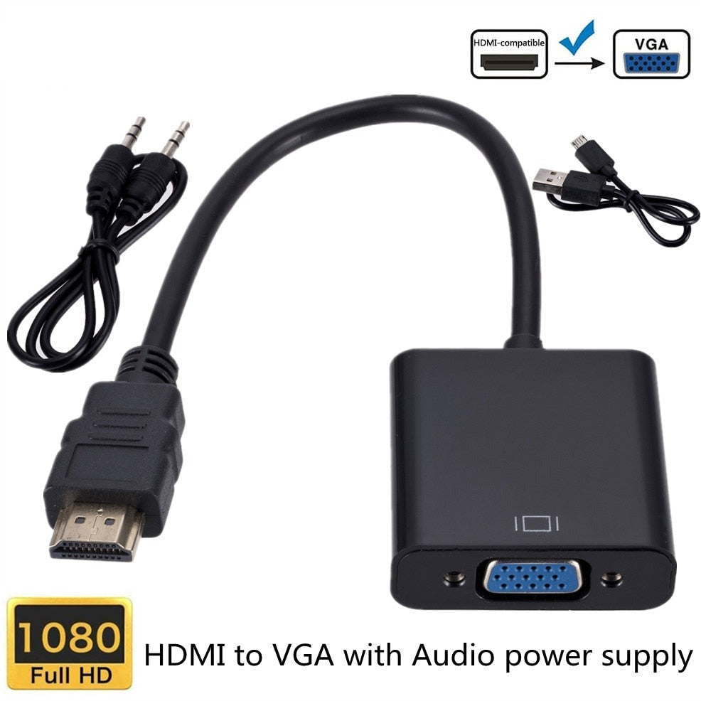 HDMI naar VGA-adapter