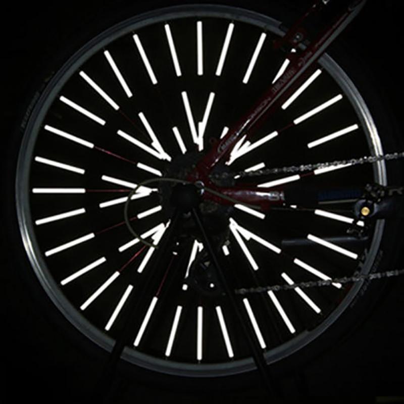 12 stuks fiets wiel Spaak Reflector