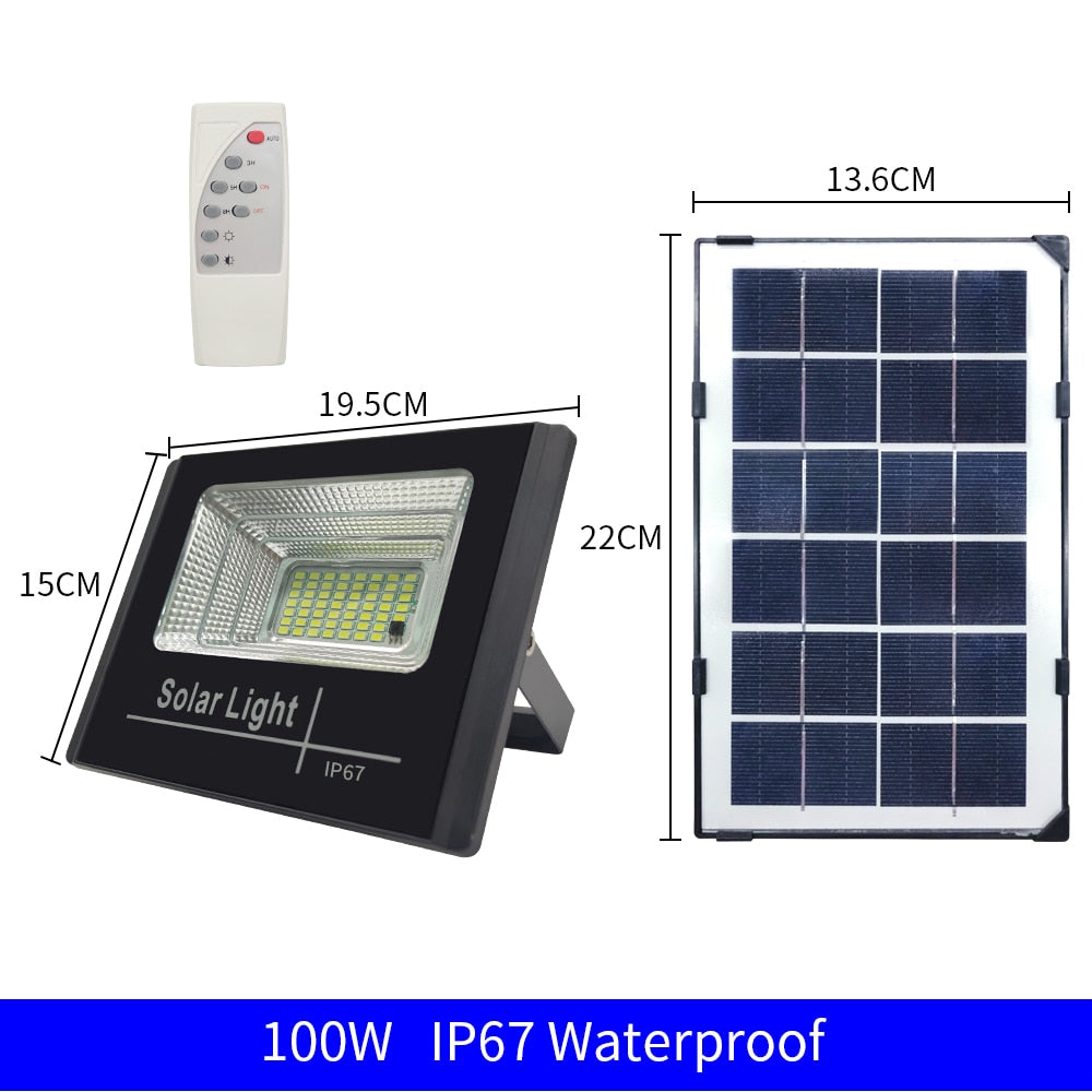 Waterdicht Zonnevloed Openlucht Licht