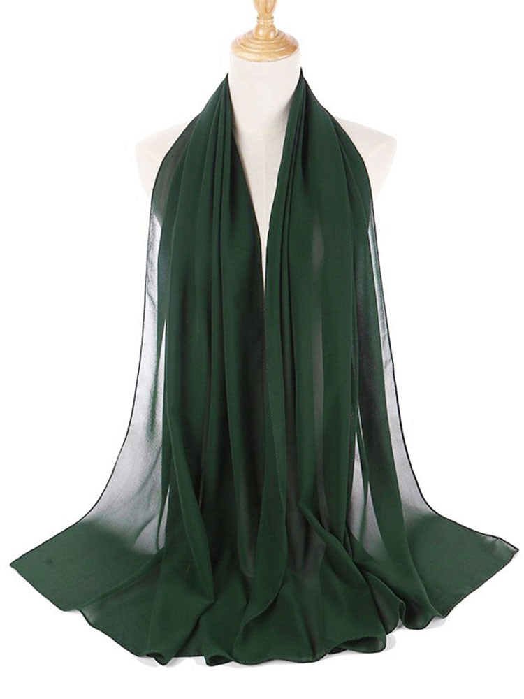 Chiffon Hijab Hoofdband