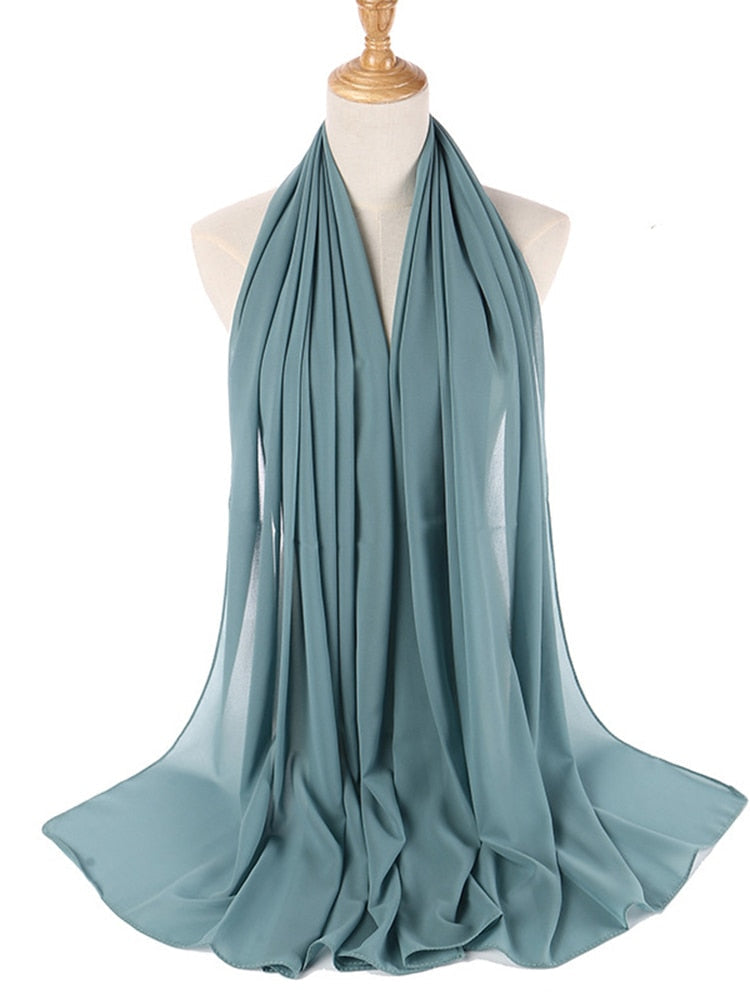 Chiffon Hijab Hoofdband
