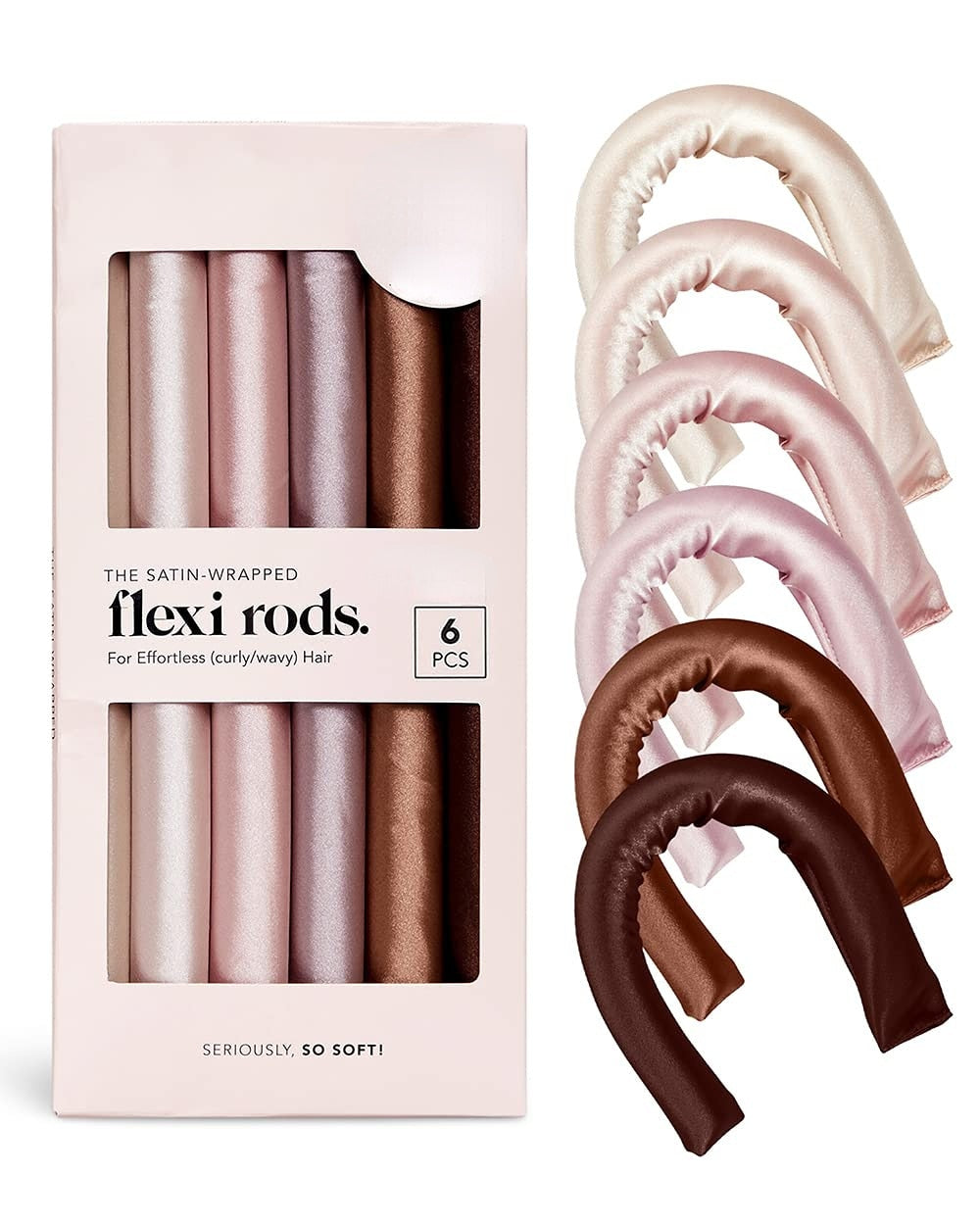 No Heat Satin Lazy Krulspelden