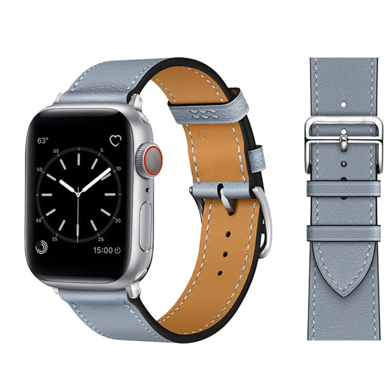 Apple Watch-riem van synthetisch leer