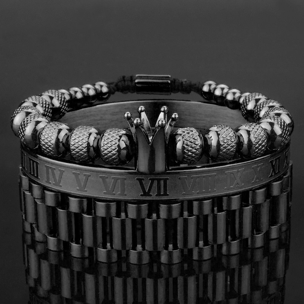 Luxe Kroon Armband Set