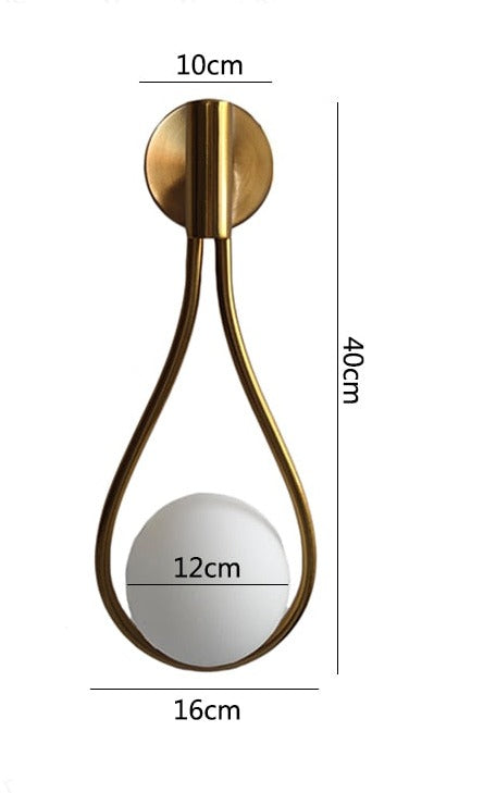 Nordic Creative Metalen Wandlamp