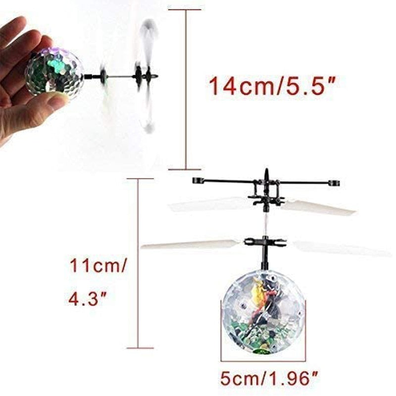 RC vliegende LED bal Helikopter Drone