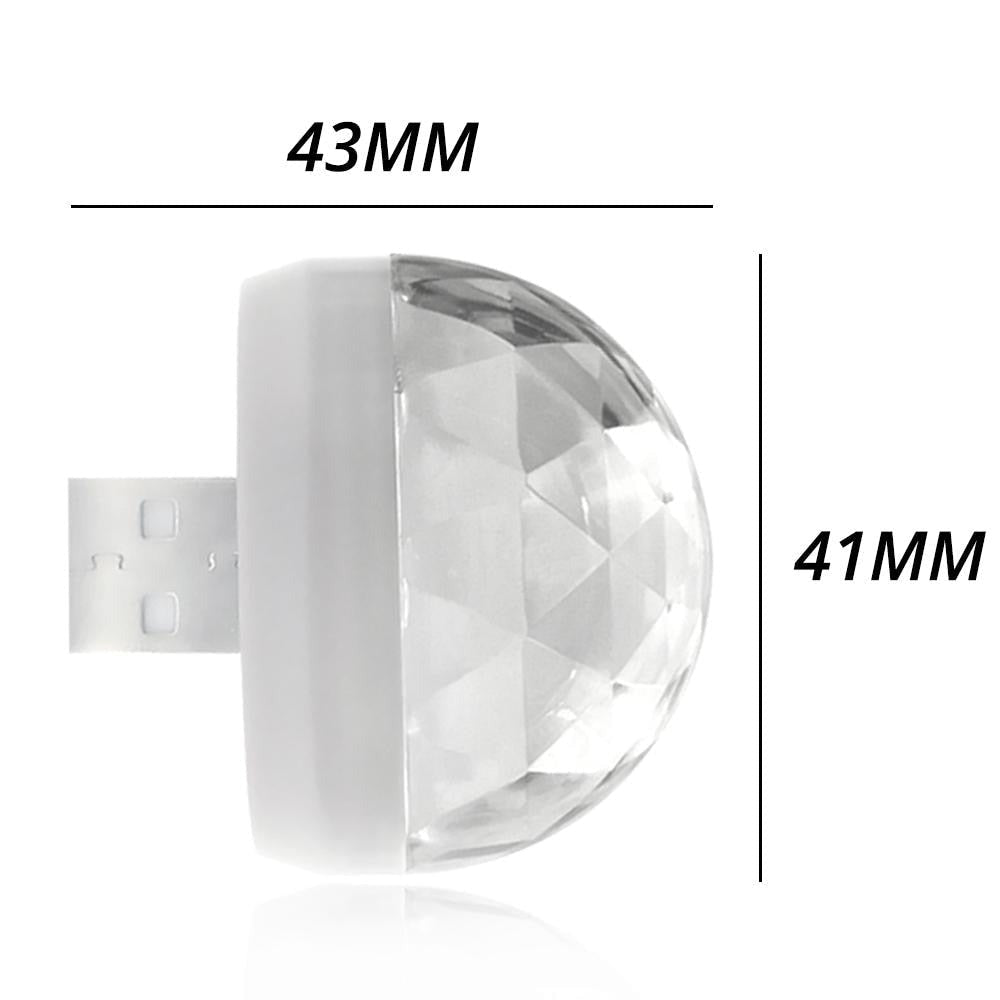 Paddestoel Disco Licht (USB)