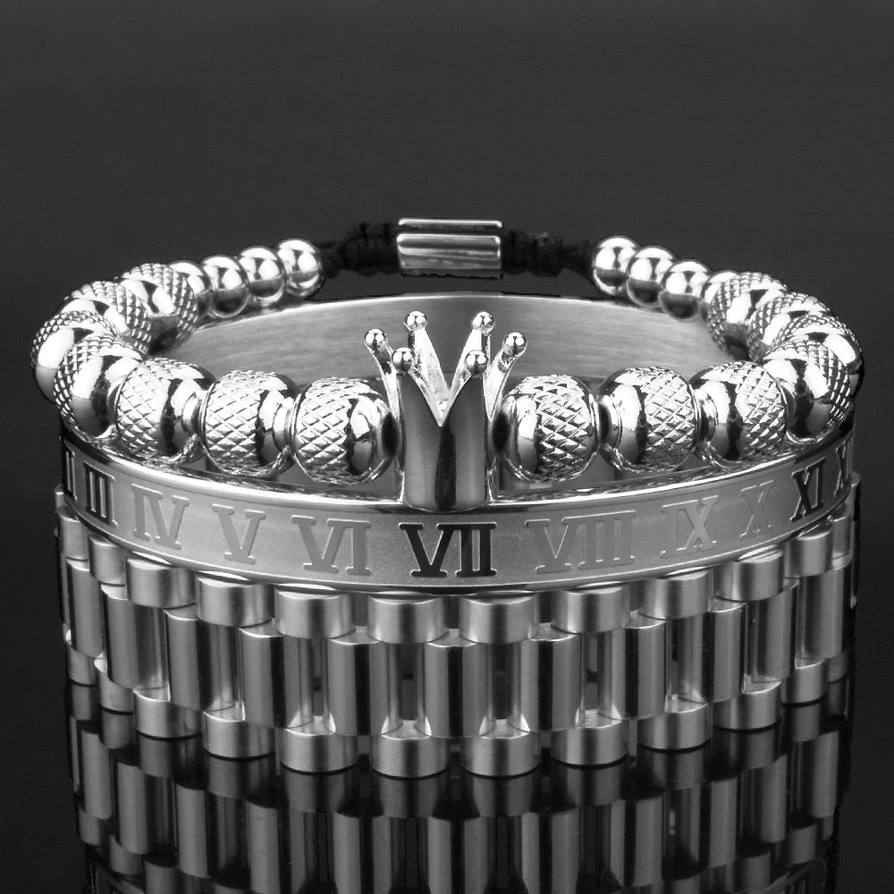 Luxe Kroon Armband Set