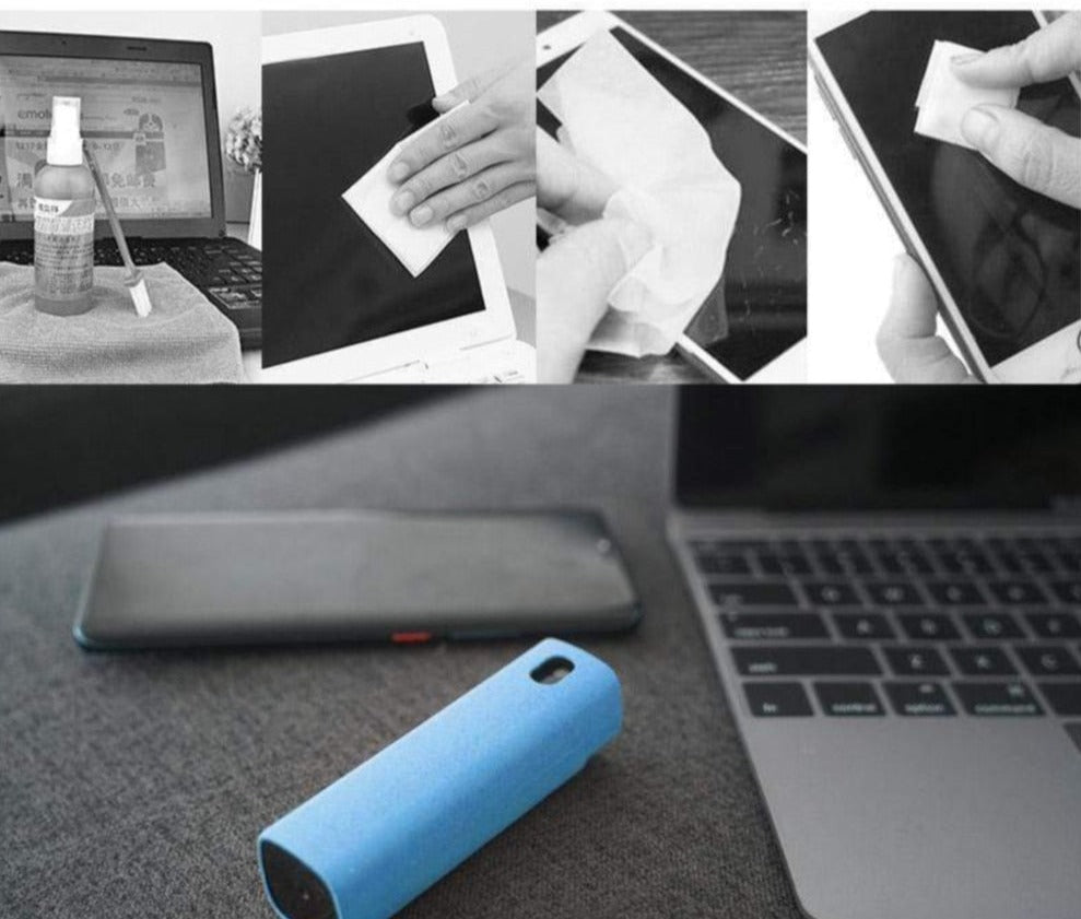 Draagbare vingerafdrukbestendige schermreiniger