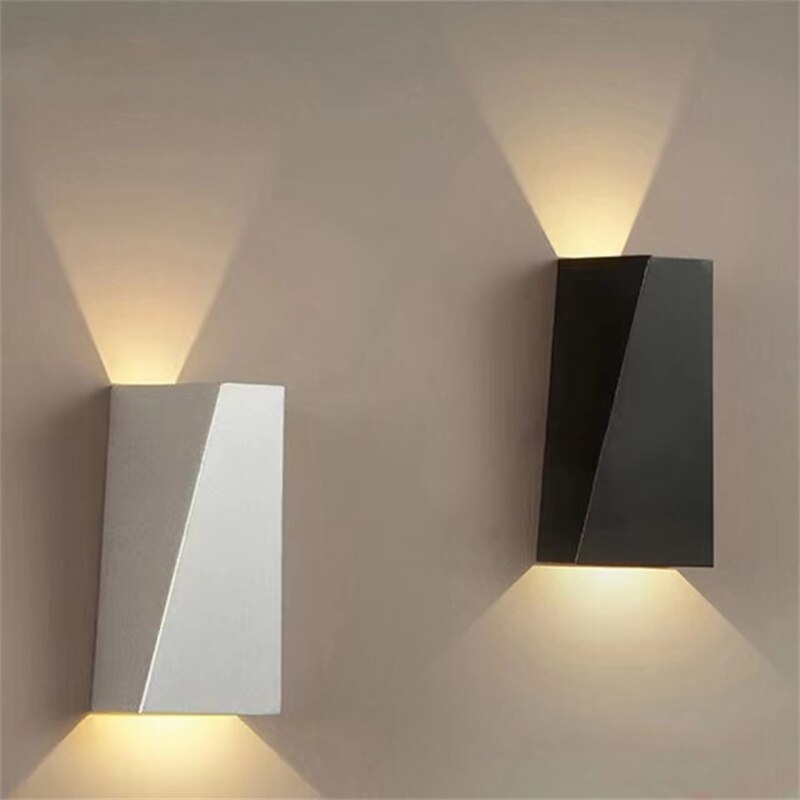 Minimale Geometrische Wandlamp