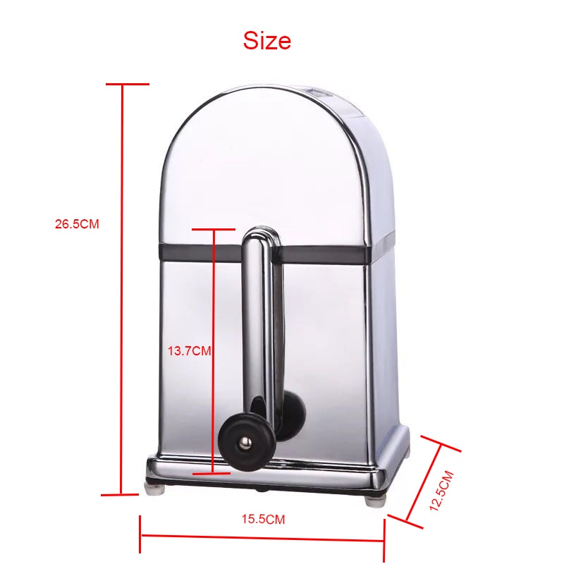 Handmatige ijsvergruizer