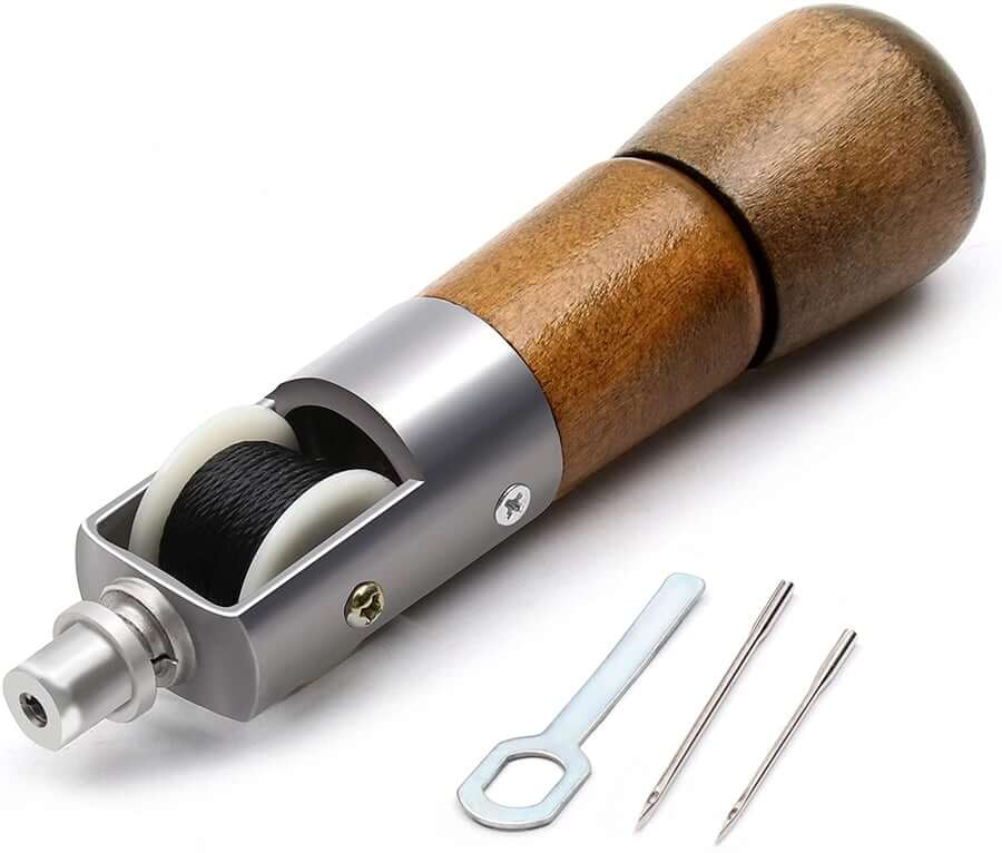 Leren Naai Awl Gereedschap Kit