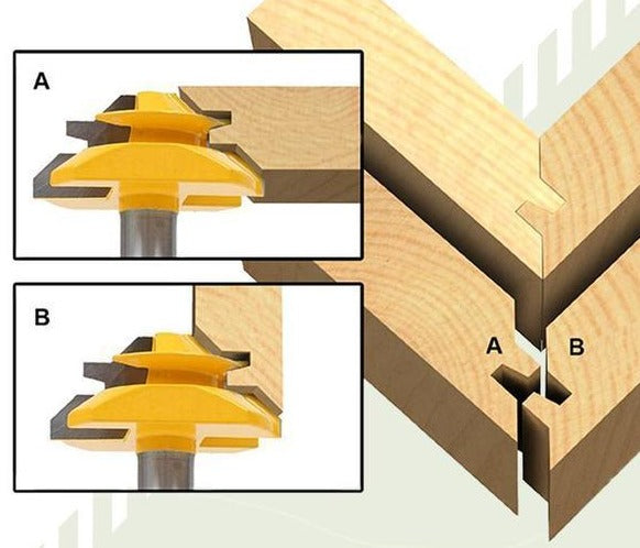 45° Lock Verstekfreesbeitel