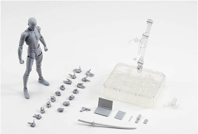 Body Kun & Body Chan Tekenende Mannequin