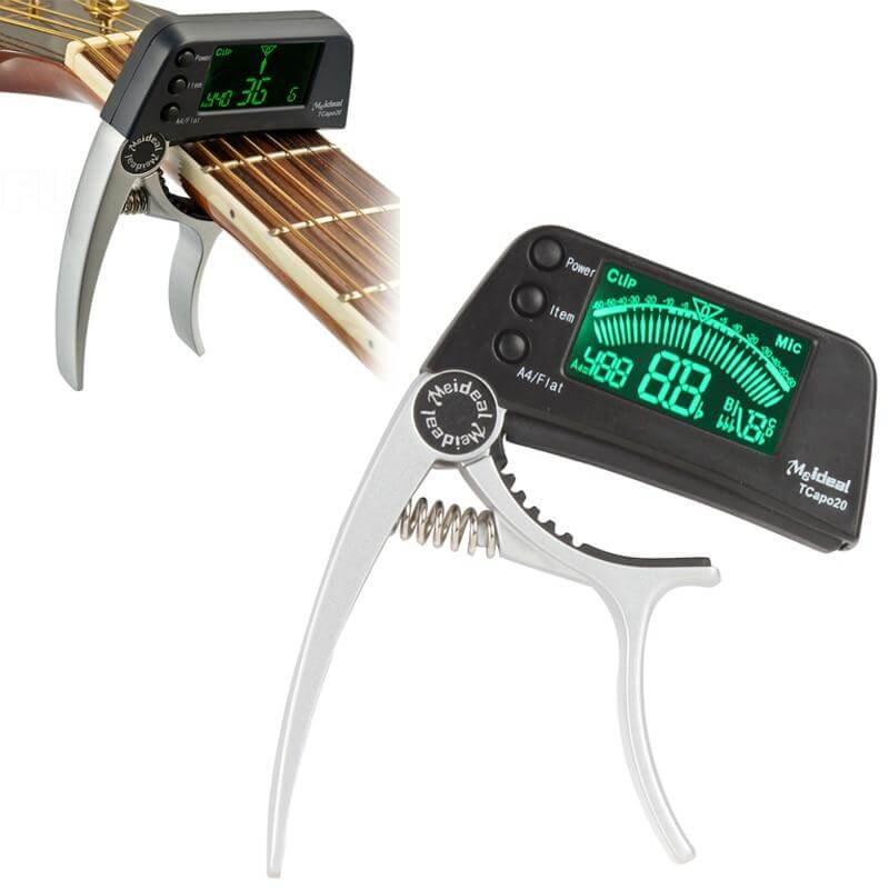 2-in-1 Gitaar Capo & Tuner