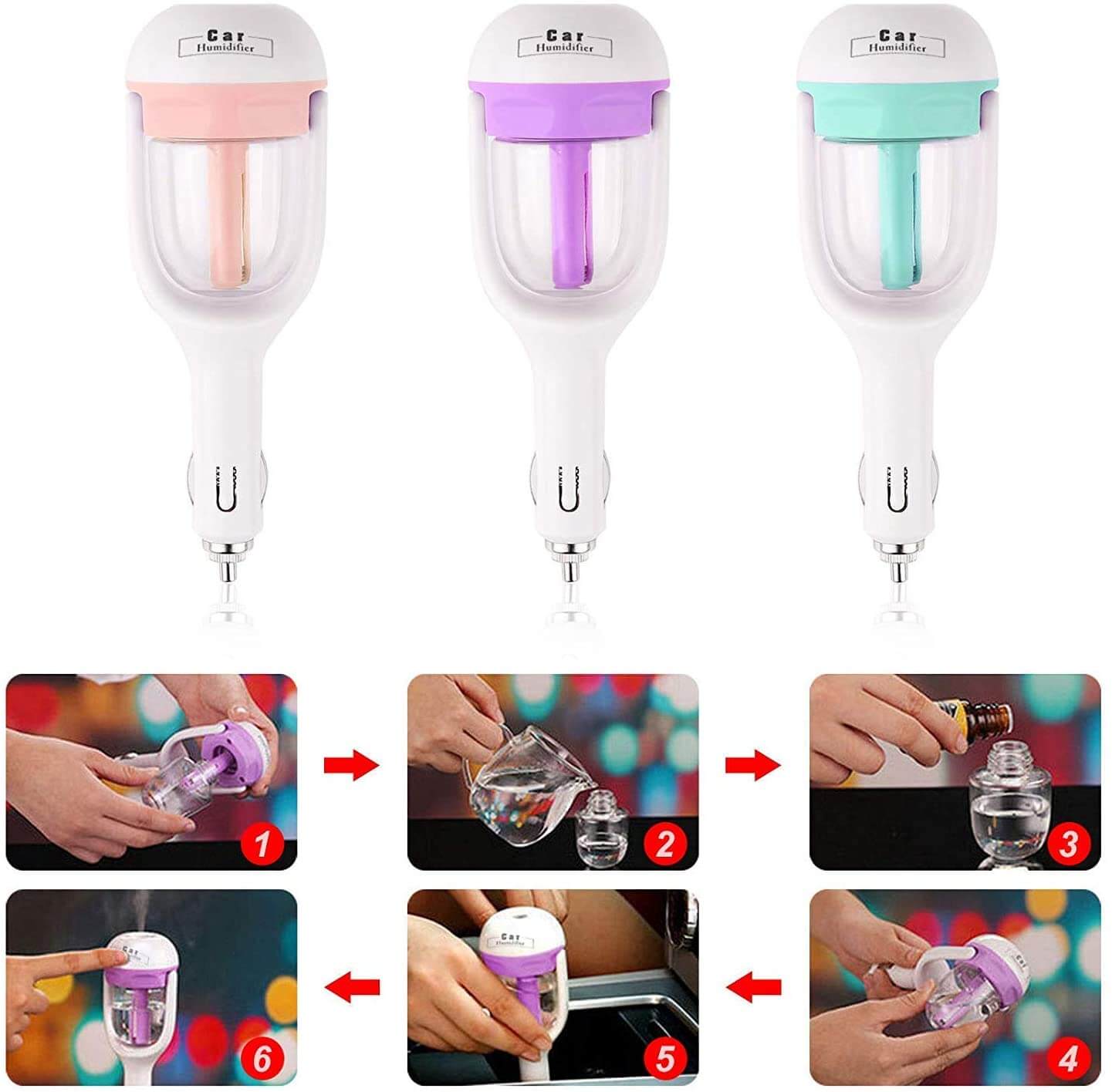 Aromatherapie Auto Luchtbevochtiger