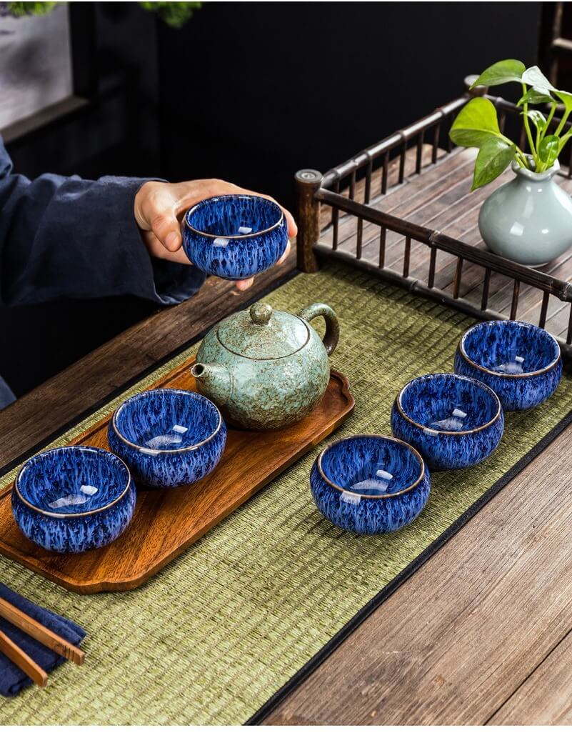 Keramische porseleinen theekop