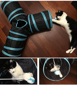 Inklapbare Kattentunnel