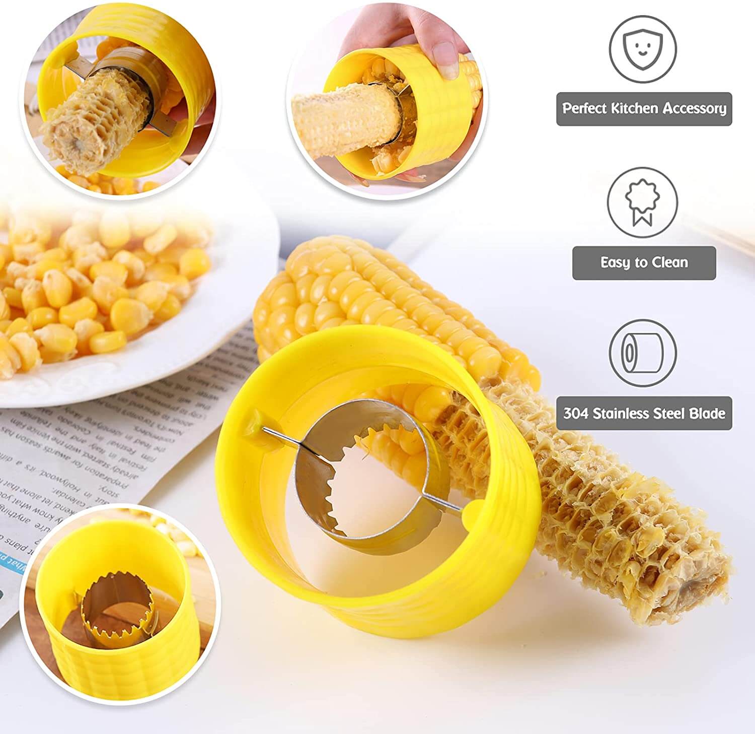 Roestvrij stalen maïs dorsmachine