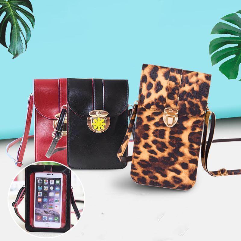 Crossbody Touchscreen Telefoon Portemonnee