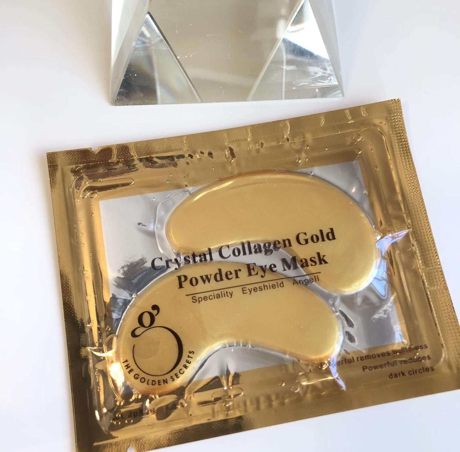 Goud Kristal Collageen Oogmasker