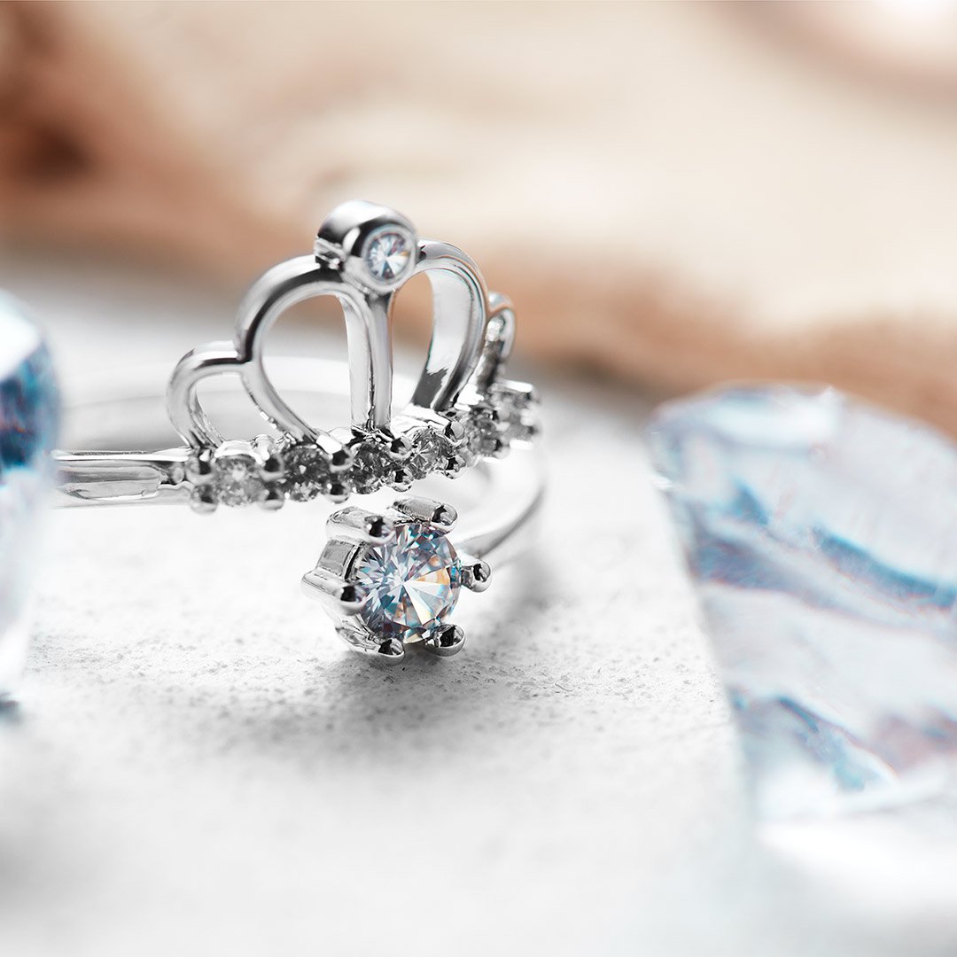 Crownring - Elegante exclusieve kroonring