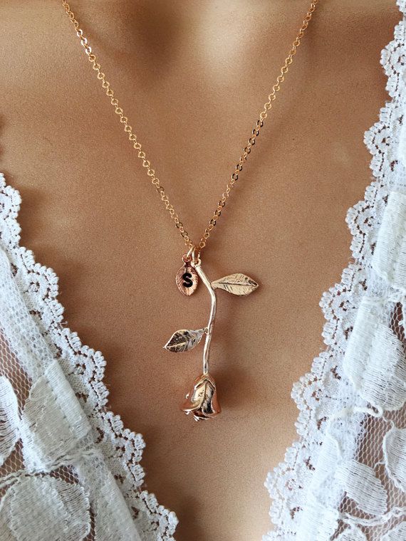 Rose Hanger Ketting