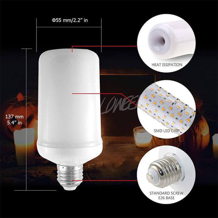 LED Vlameffect Gloeilamp