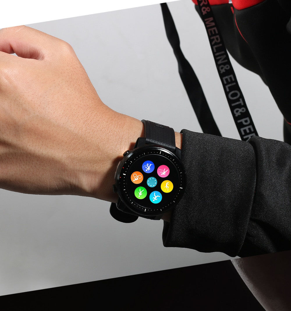 Slim Horloge Fitness Drijver