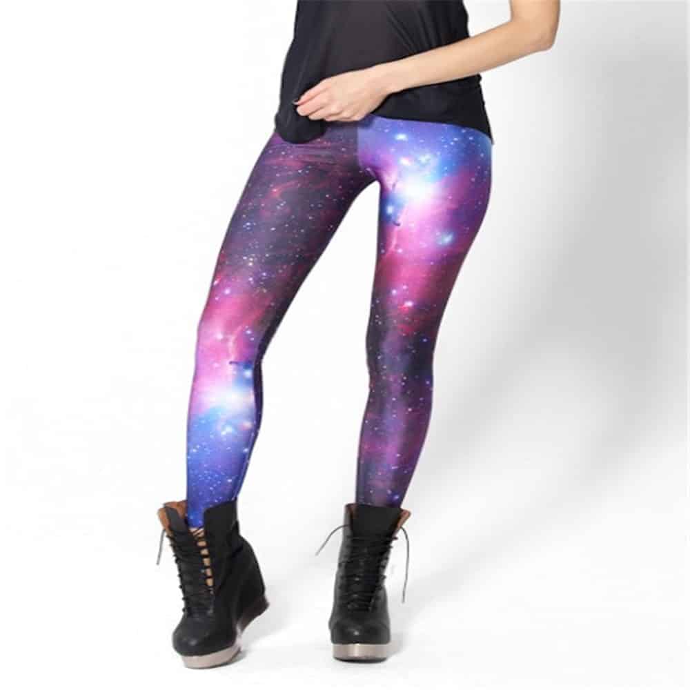 3D Gedrukte Galaxy Leggings
