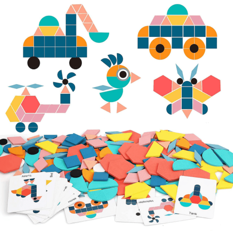 Creatieve Vormen Houten Puzzel