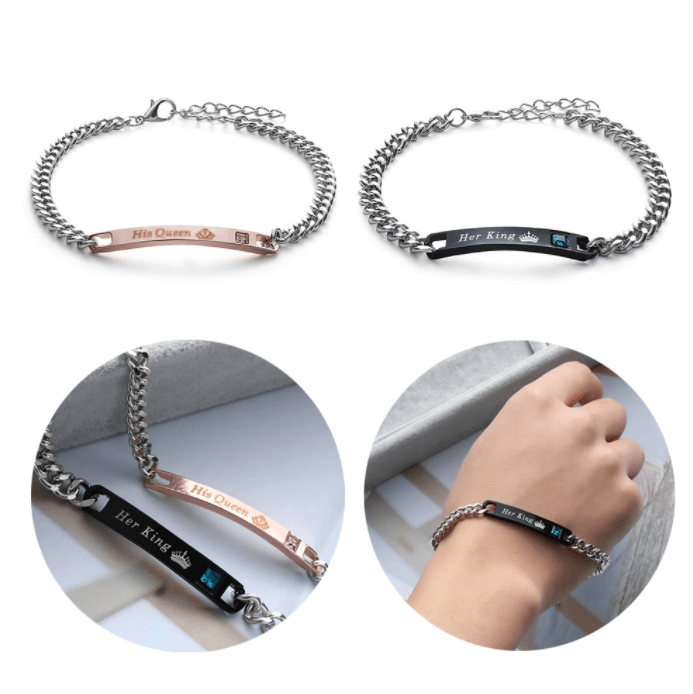 Her King His Queen Armbanden