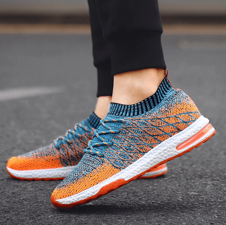 Fly-knitted Ademende Herensneakers