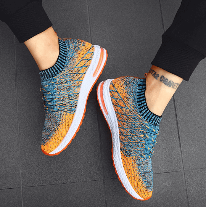 Fly-knitted Ademende Herensneakers