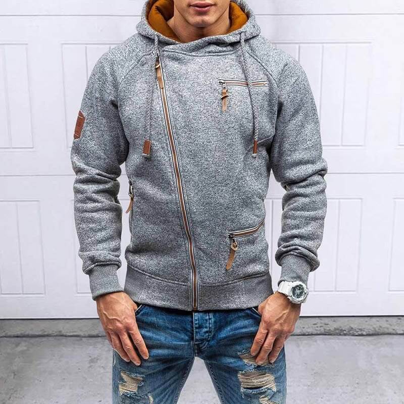 Casual Solid Lange Mouwen Warme Hoodies