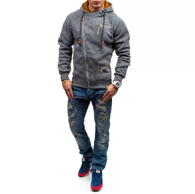 Casual Solid Lange Mouwen Warme Hoodies