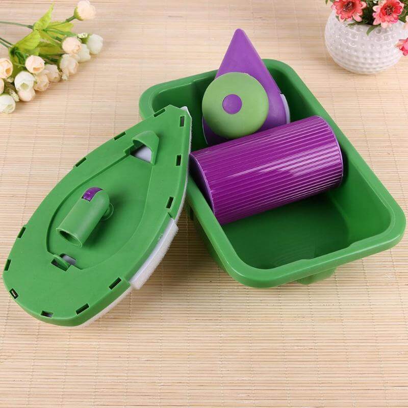 Multifunctionele Verfroller en Spons Set