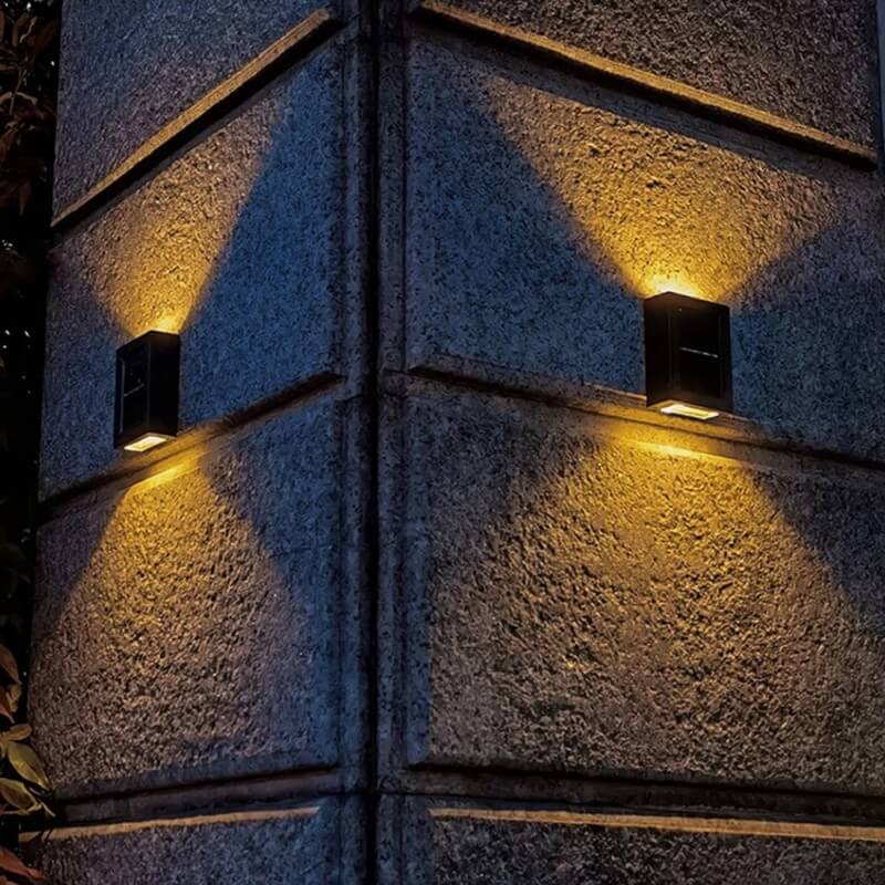 Zonne-aangedreven buiten Patio Wall Light