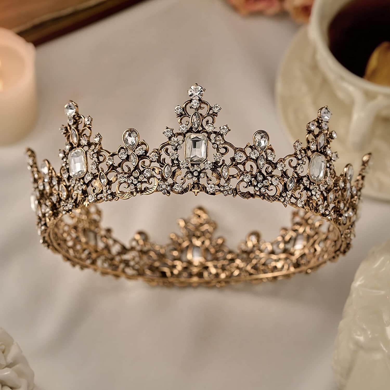 Jeweled Baroque Koninginnekroon
