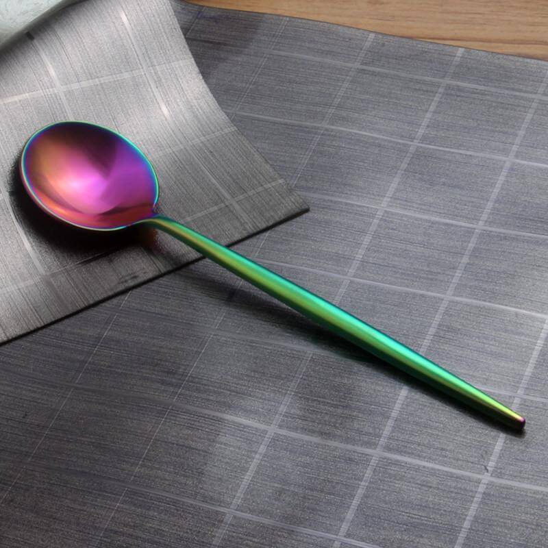 Regenboog Bestek Set (4 Stuks)