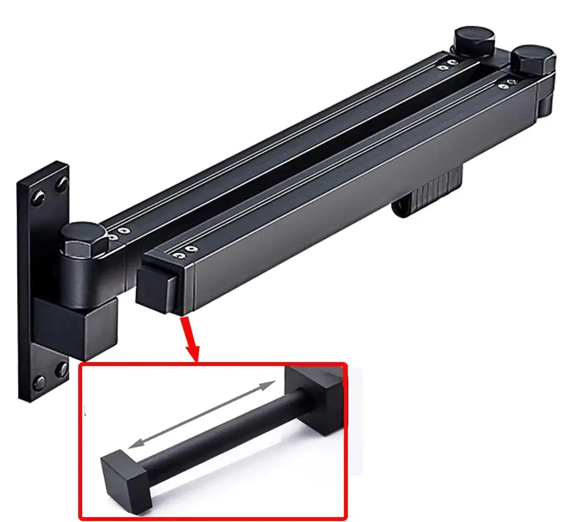 Intrekbaar droogrek voor kleding